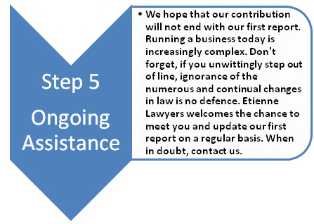 Step 5 Ongoing Assistance